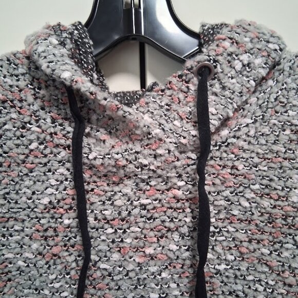Jones New York Nubby Knit Hoodie Sweater Sz L - Picture 3 of 6